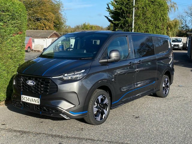 Ford Transit Custom 320 Sport L2 Dciv 5 Seat Crew Van 2.5 Phev Hybrid Grey #5