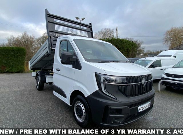 Renault Master Ml35 Advance 108 Tipper 2.0 Dci 150Ps White