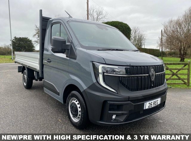 Renault Master Ml 35 Advance Mwb Dropside 2.0 Dci 150Ps Grey
