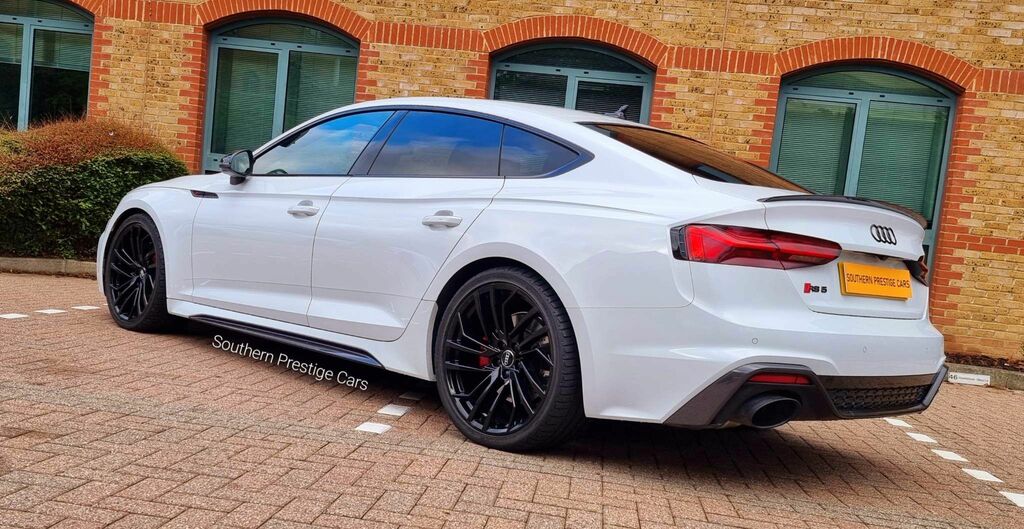 Audi RS5 2.9 Tfsi V6 Carbon Black Sportback Tiptronic Quatt White #4