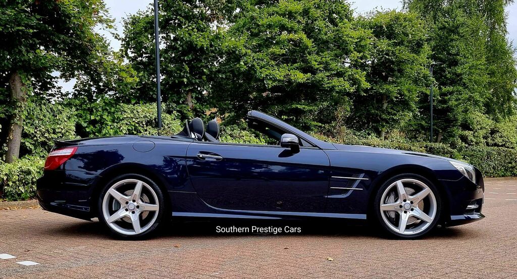 Mercedes-Benz SL Class 3.0 Sl400 Amg Sport G-tronic Euro 6 Ss Blue #6