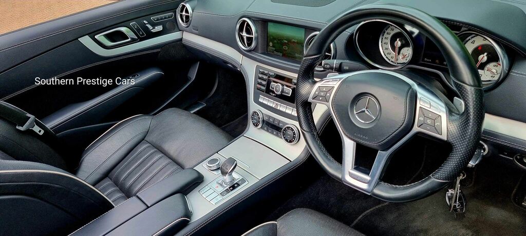 Mercedes-Benz SL Class 3.0 Sl400 Amg Sport G-tronic Euro 6 Ss Blue #3