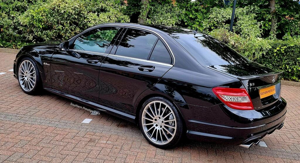 Mercedes-Benz C Class 6.3 C63 V8 Amg G-tronic Euro 5 Black #4