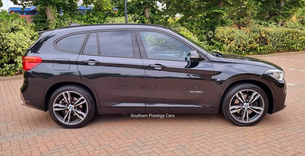 BMW X1 2.0 20D M Sport Xdrive Euro 6 Ss YK66MOF Black #4