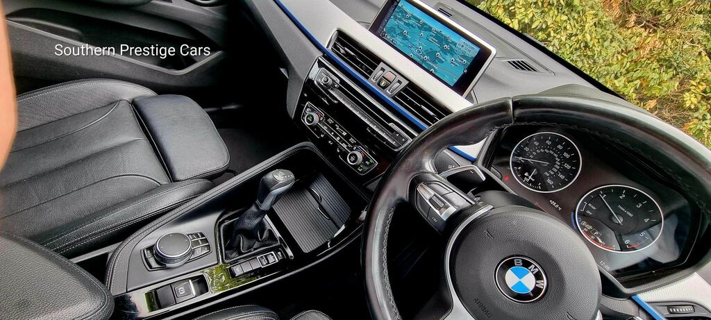 BMW X1 2.0 20D M Sport Xdrive Euro 6 Ss YK66MOF Black #2