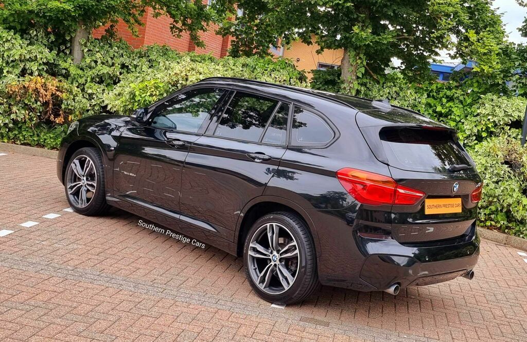 BMW X1 2.0 20D M Sport Xdrive Euro 6 Ss YK66MOF Black #3