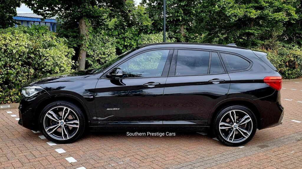BMW X1 2.0 20D M Sport Xdrive Euro 6 Ss YK66MOF Black #5