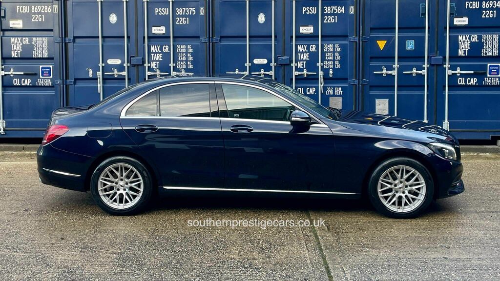 Mercedes-Benz C Class 2.0 C200 Sport 7G-tronic Euro 6 Ss KP64OAO Blue #5
