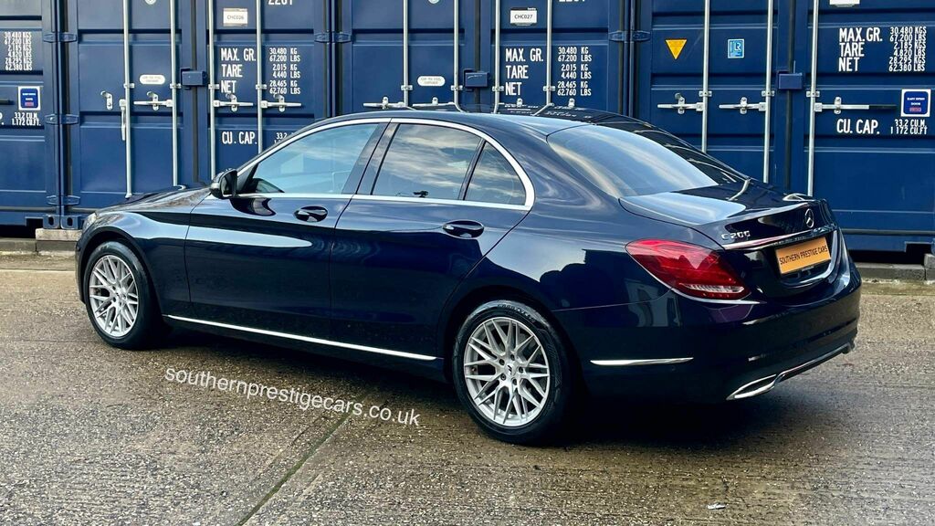 Mercedes-Benz C Class 2.0 C200 Sport 7G-tronic Euro 6 Ss KP64OAO Blue #3