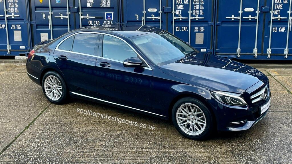 Mercedes-Benz C Class 2.0 C200 Sport 7G-tronic Euro 6 Ss KP64OAO Blue #6