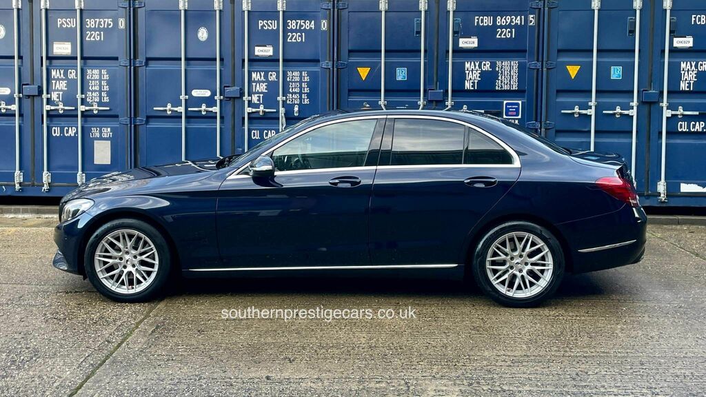 Mercedes-Benz C Class 2.0 C200 Sport 7G-tronic Euro 6 Ss KP64OAO Blue #4