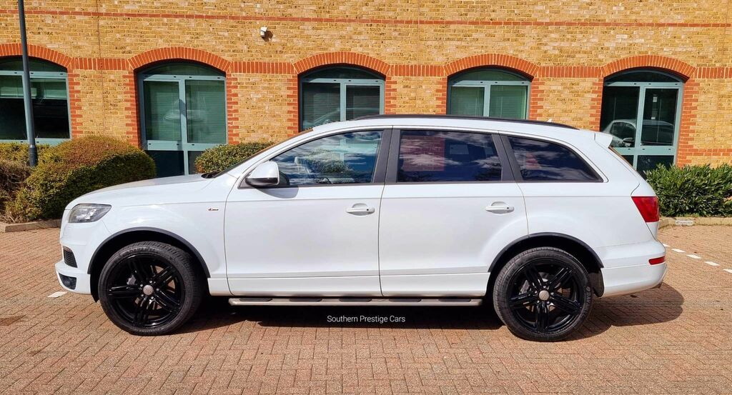 Audi Q7 3.0 Tdi V6 S Line Plus Tiptronic Quattro Euro 5 S White #6
