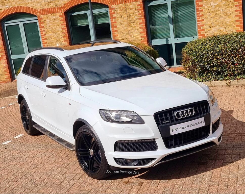 Audi Q7 3.0 Tdi V6 S Line Plus Tiptronic Quattro Euro 5 S White #5