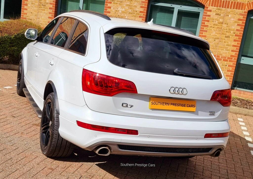 Audi Q7 3.0 Tdi V6 S Line Plus Tiptronic Quattro Euro 5 S White #4