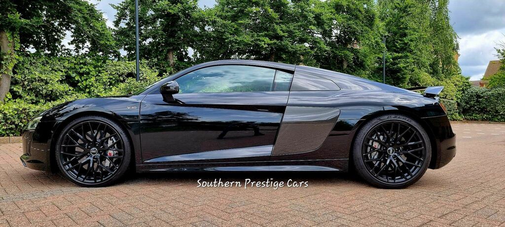 Audi R8 5.2 Fsi V10 Plus S Tronic Quattro Euro 6 Ss Black #5