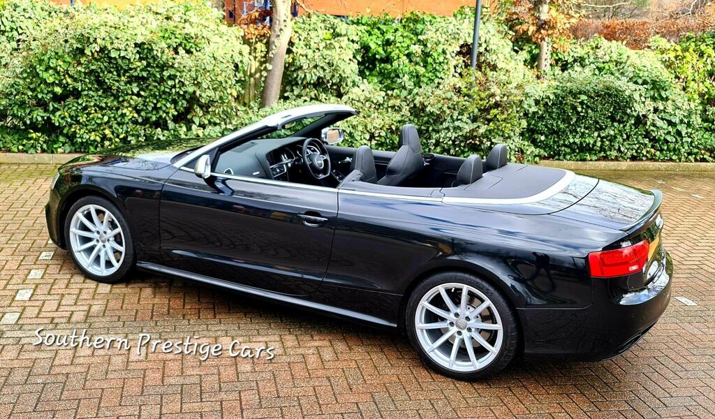Audi RS5 4.2 Fsi V8 Cabriolet S Tronic Quattro Euro 5 Black #3