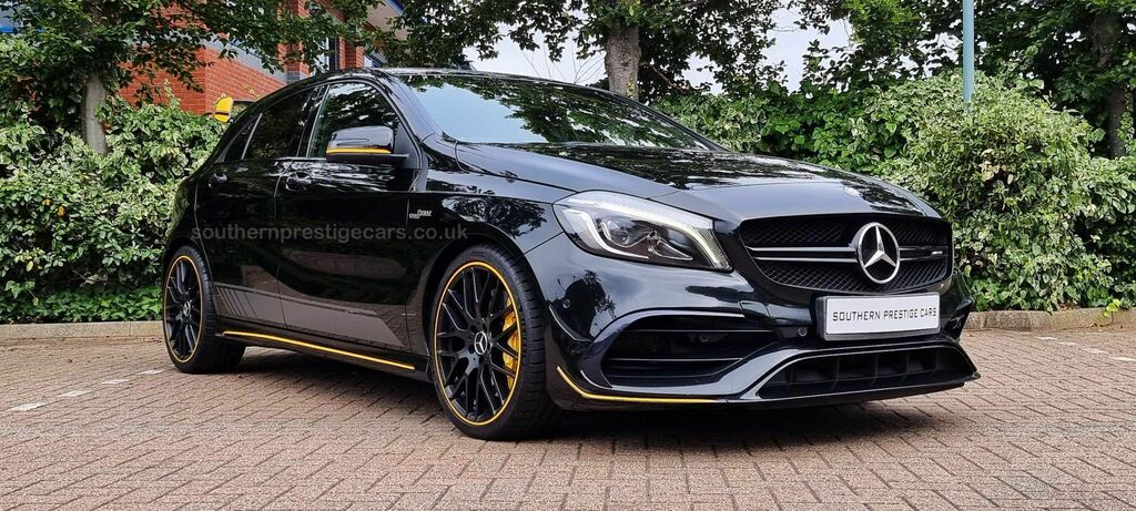 Mercedes-Benz A Class 2.0 A45 Amg Yellow Night Edition Spds Dct 4Matic E LC17XRT Black #6