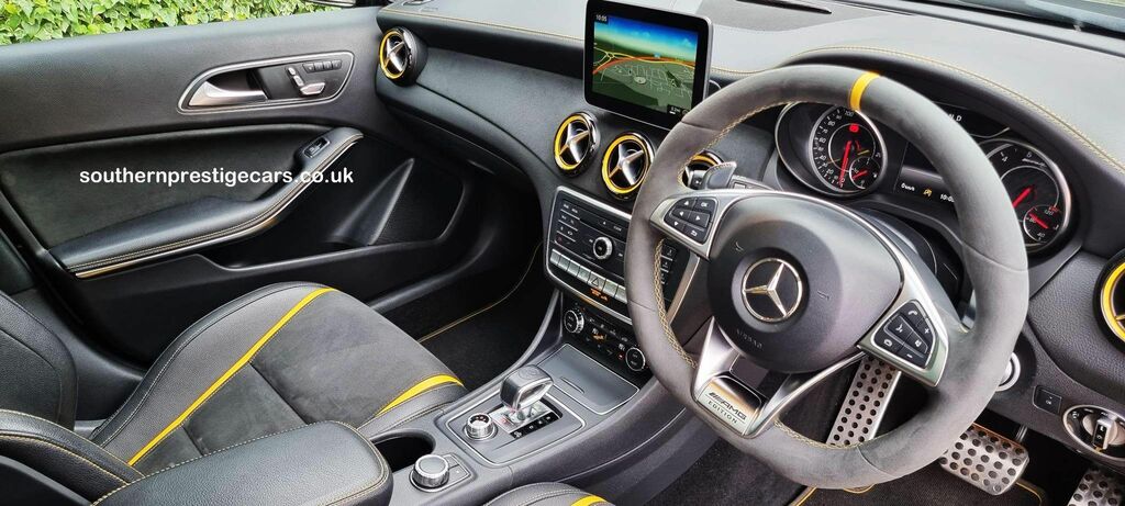 Mercedes-Benz A Class 2.0 A45 Amg Yellow Night Edition Spds Dct 4Matic E LC17XRT Black #5