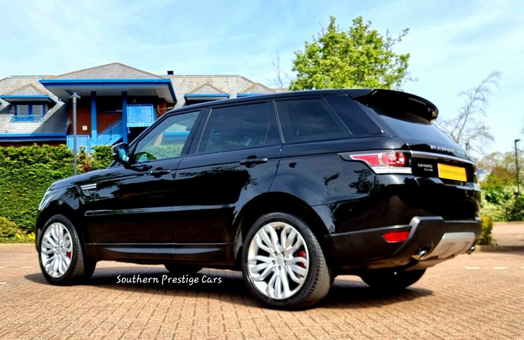 Land Rover Range Rover Sport 3.0 Sd V6 Hse 4Wd Euro 5 Ss SJT62 Black #4