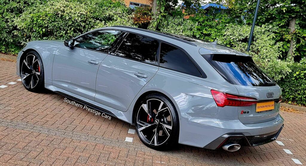 Audi RS6 Avant 4.0 Tfsi V8 Carbon Black Tiptronic Quattro Euro 6 DA21NXG Grey #4