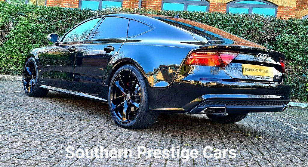 Audi A7 3.0 Tdi V6 Black Edition Sportback S Tronic Quattr Black #4