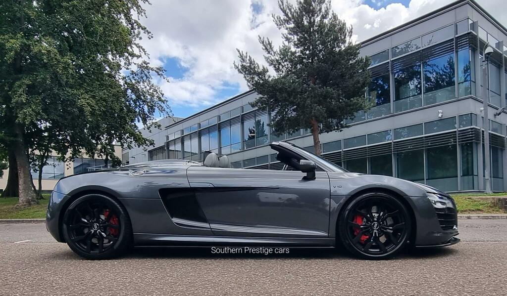 Audi R8 5.2 Fsi V10 Spyder S Tronic Quattro Euro 5 Grey #6