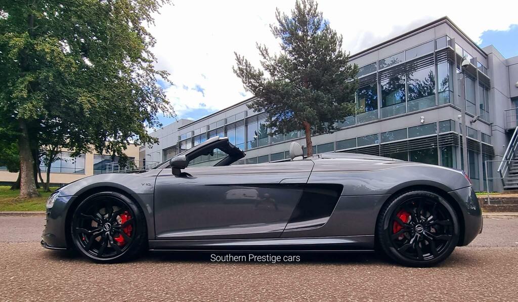 Audi R8 5.2 Fsi V10 Spyder S Tronic Quattro Euro 5 Grey #5