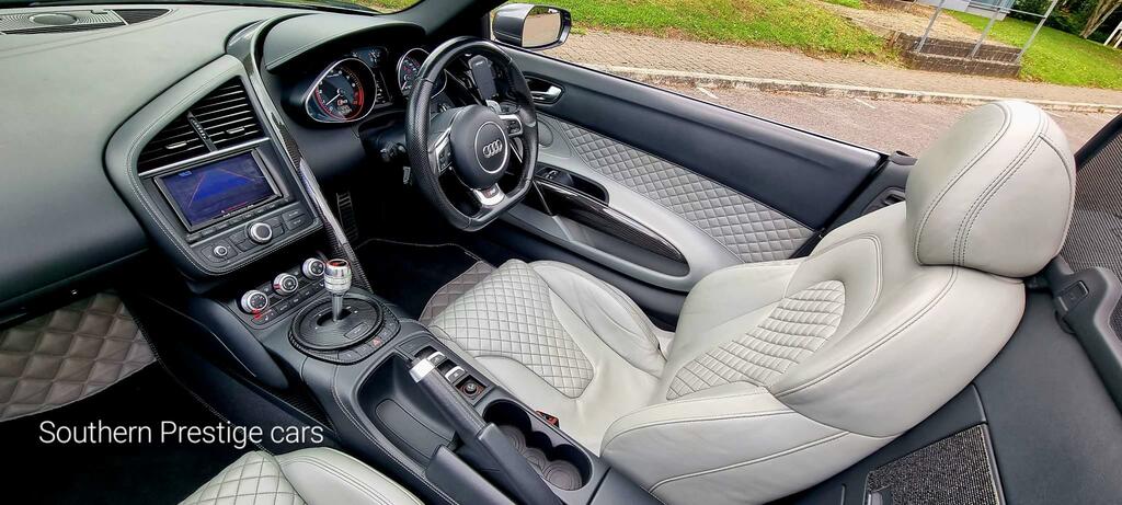 Audi R8 5.2 Fsi V10 Spyder S Tronic Quattro Euro 5 Grey #2