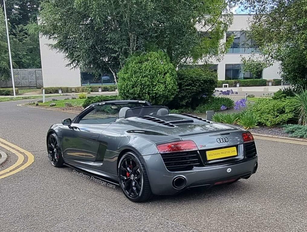 Audi R8 5.2 Fsi V10 Spyder S Tronic Quattro Euro 5 Grey #4