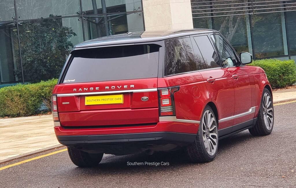 Land Rover Range Rover 5.0 V8 4Wd Euro 5 Ss Red #4