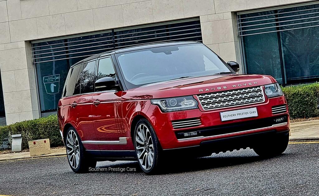Land Rover Range Rover 5.0 V8 4Wd Euro 5 Ss Red #5