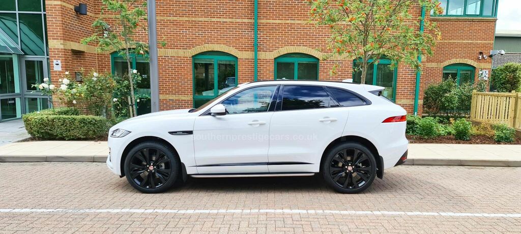 Jaguar F-Pace 2.0 D180 R-sport Black Edition Awd Euro 6 S White #5
