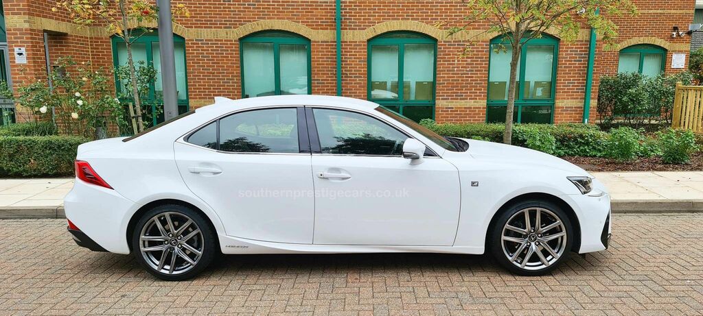Lexus IS 2.5 300H F Sport E-cvt Euro 6 Ss White #6