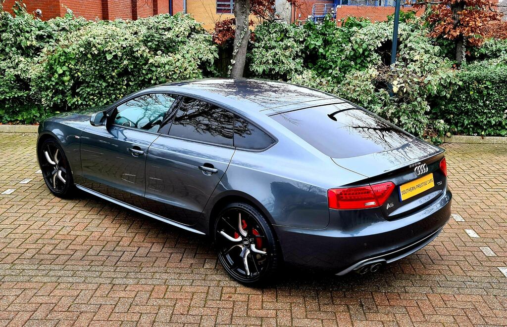 Audi A5 2.0 Tdi Black Edition Sportback Multitronic Euro 5 Grey #3