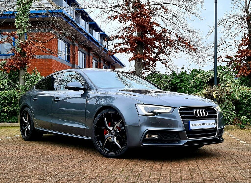 Audi A5 2.0 Tdi Black Edition Sportback Multitronic Euro 5 Grey #6