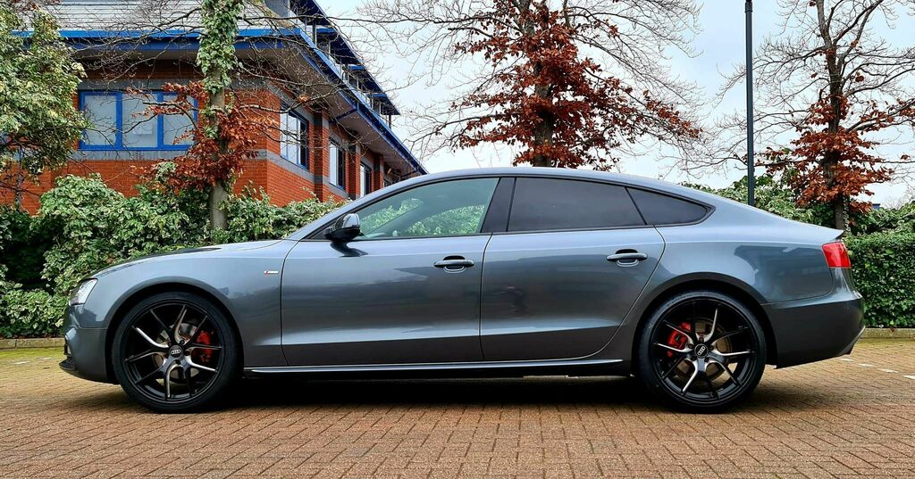 Audi A5 2.0 Tdi Black Edition Sportback Multitronic Euro 5 Grey #4