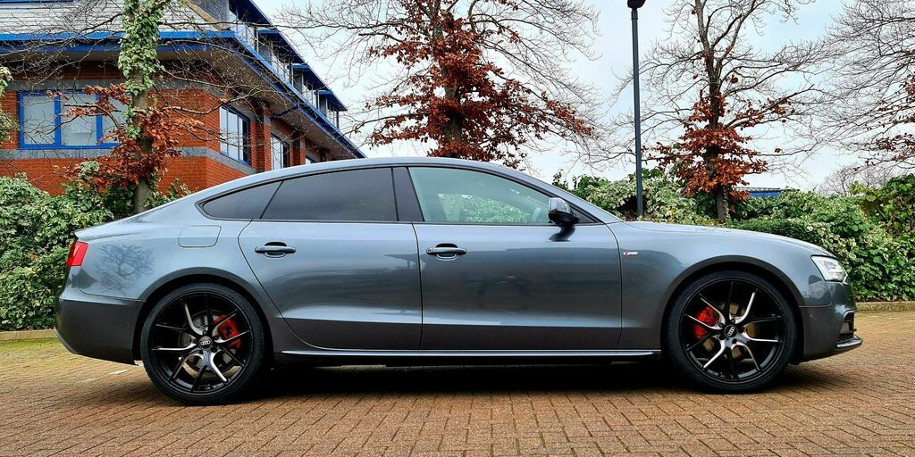 Audi A5 2.0 Tdi Black Edition Sportback Multitronic Euro 5 Grey #5