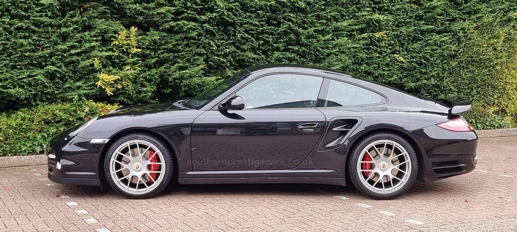 Porsche 911 3.8 997 Turbo Pdk Awd Black #4