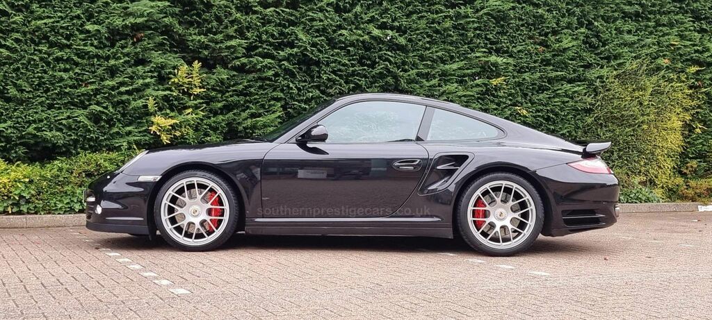 Porsche 911 3.8 997 Turbo Pdk Awd Black #4