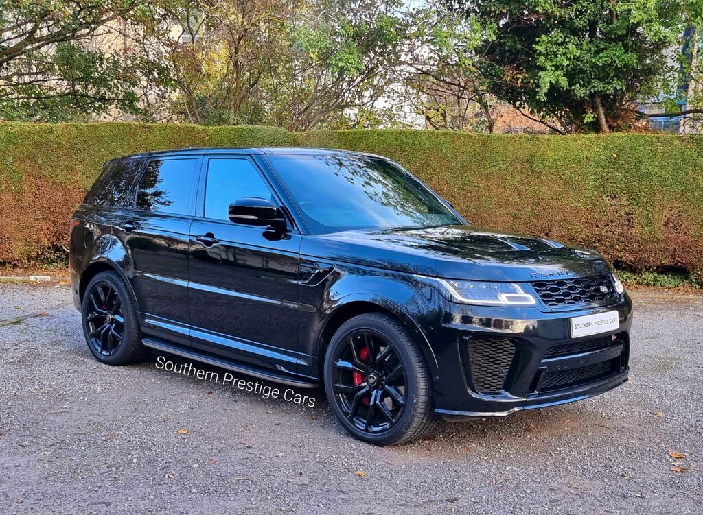 Land Rover Range Rover Sport 5.0 P575 V8 Svr 4Wd Euro 6 Ss S8KNP Black #6