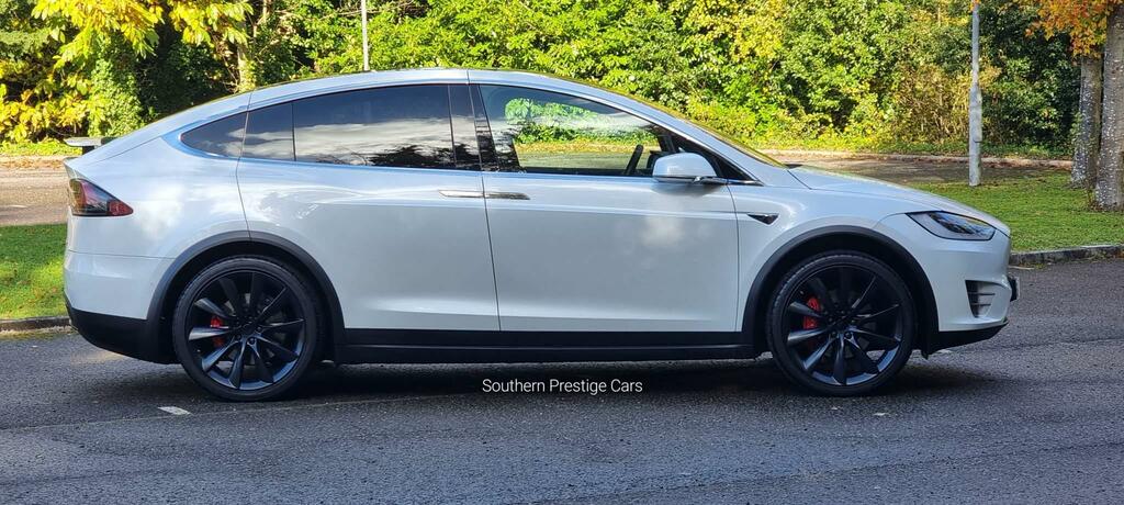 Tesla Model X Dual Motor Performance 4Wde Ludicrous LD19NZR White #6