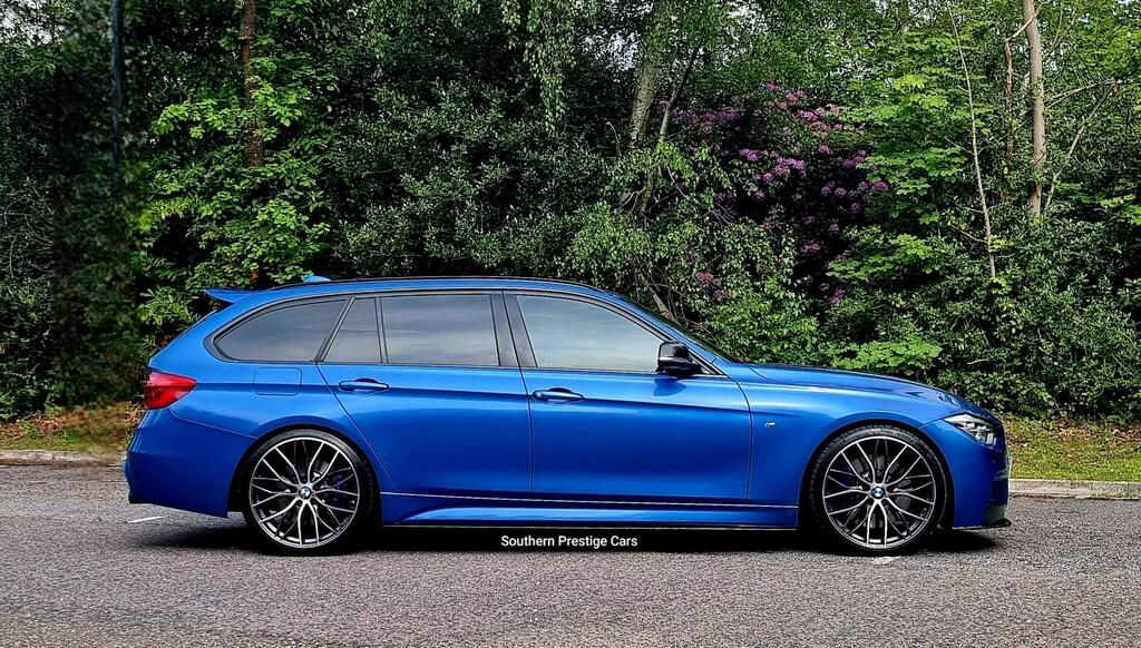 BMW 3 Series 3.0 335D M Sport Touring Xdrive Euro 6 Ss FY66VKC Blue #5