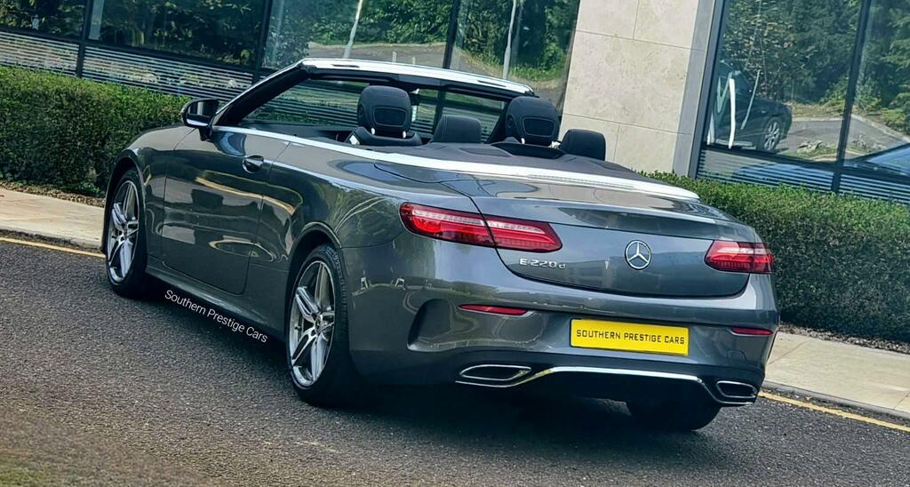 Mercedes-Benz E Class 2.0 E220d Amg Line Premium Cabriolet G-tronic E Grey #4