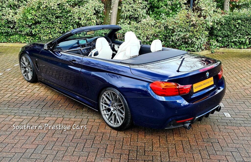 BMW 4 Series 3.0 440I M Sport Euro 6 Ss HK66XLJ Blue #3