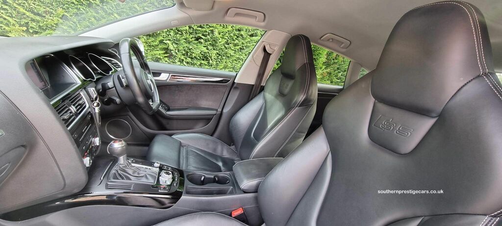 Audi S5 3.0 Tfsi V6 Black Edition Sportback S Tronic Quatt White #5