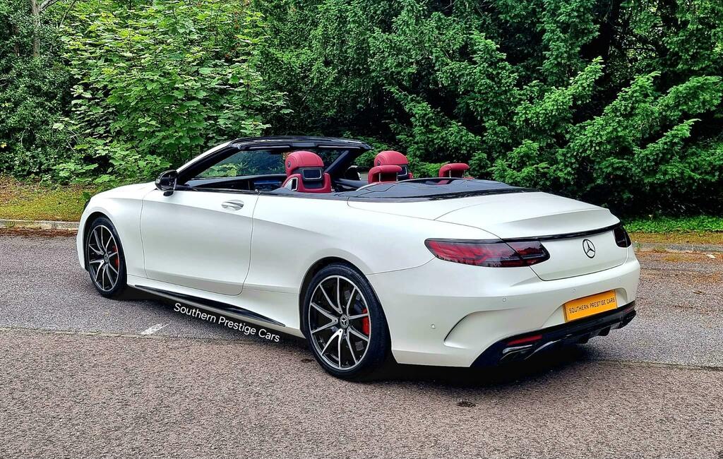 Mercedes-Benz S Class 4.0 S560 V8 Biturbo Amg Line Premium Cabriolet G White #3
