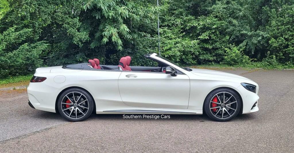 Mercedes-Benz S Class 4.0 S560 V8 Biturbo Amg Line Premium Cabriolet G White #5