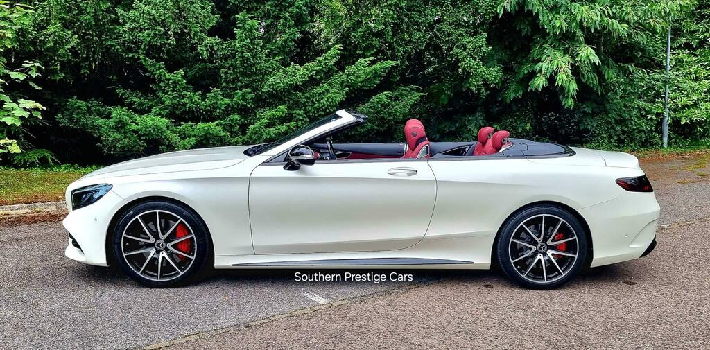 Mercedes-Benz S Class 4.0 S560 V8 Biturbo Amg Line Premium Cabriolet G White #4