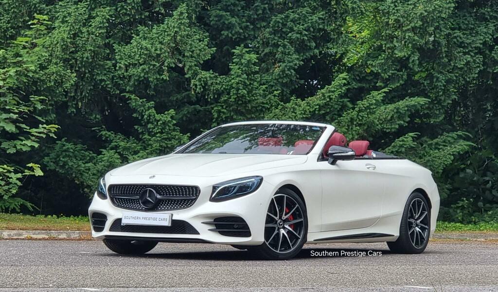Mercedes-Benz S Class 4.0 S560 V8 Biturbo Amg Line Premium Cabriolet G White #5