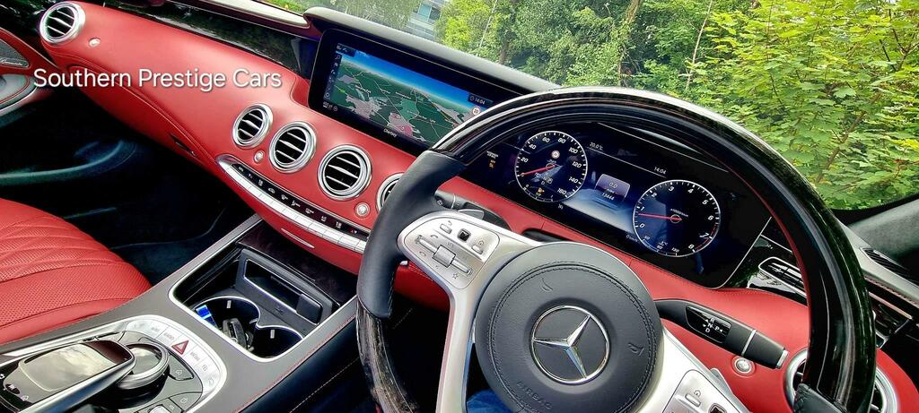 Mercedes-Benz S Class 4.0 S560 V8 Biturbo Amg Line Premium Cabriolet G White #2